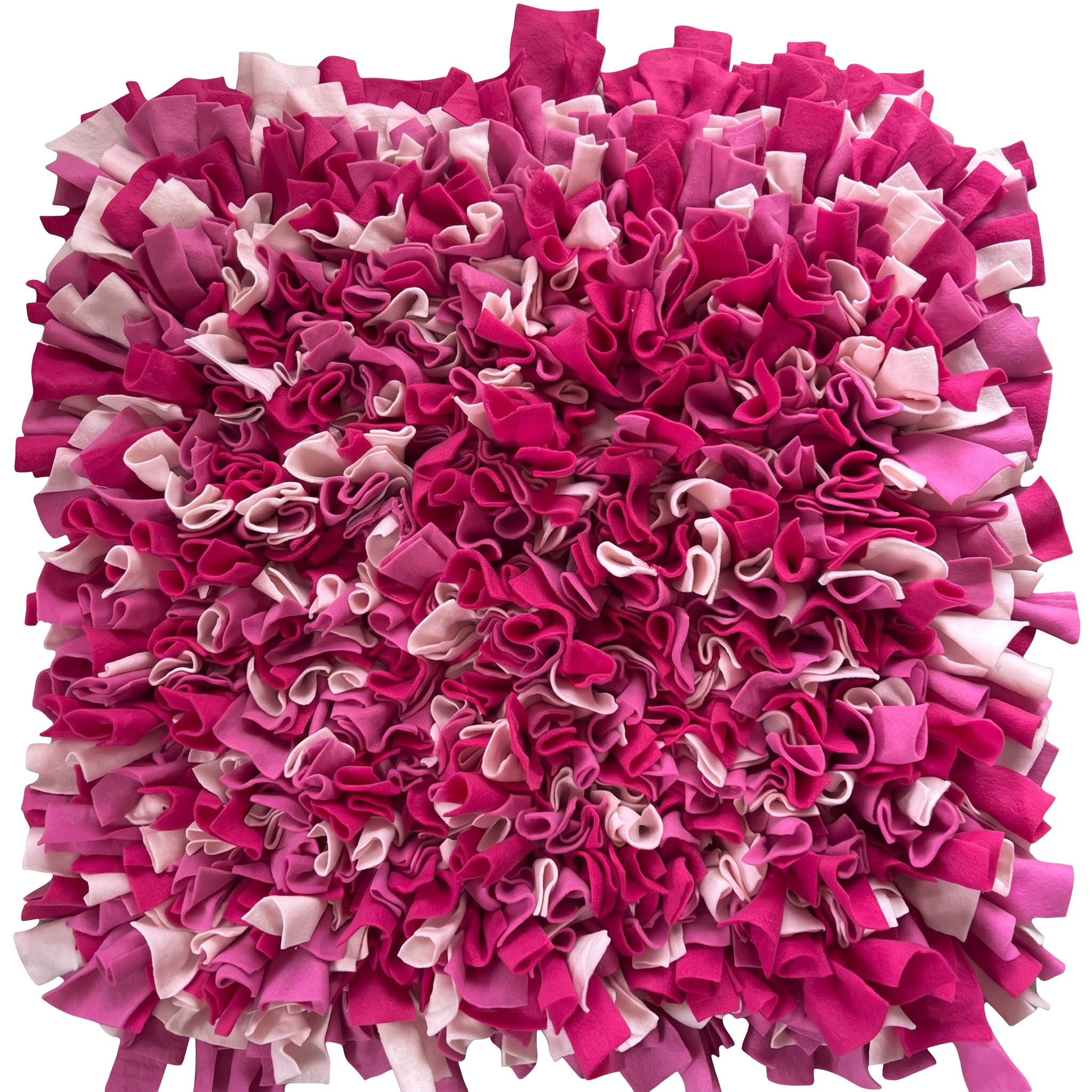 Schnüffelteppich in Beeren-Pink